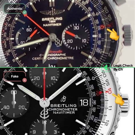 real vs fake breitling watches|breitling watch authentication.